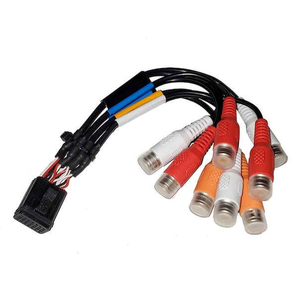 Wire Harness f/ MS-RA670 -MS-RA770 Stereo - Zone 1 -2 (B Port-RCA)